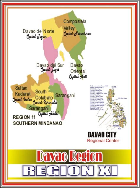region 16 provinces|Davao Region (Region XI) Profile – PhilAtlas.